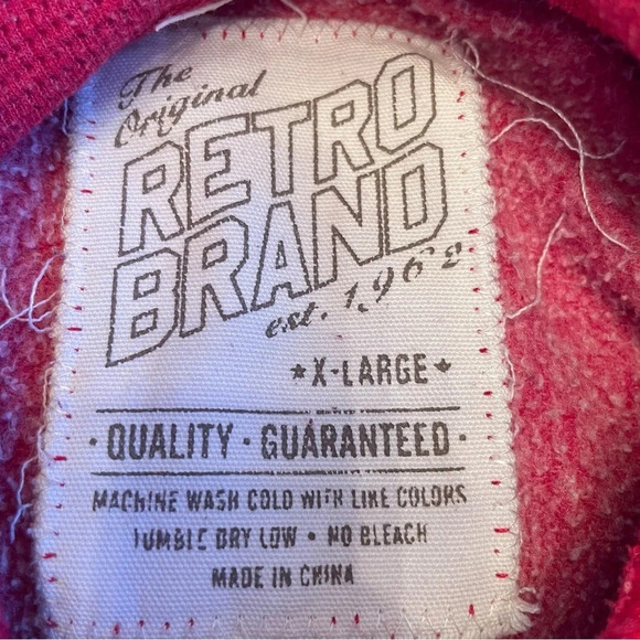 🏒 Youth XL Montreal Canadiens Red Hoodie Sweater by The Original Retro Brand 🏒 - Picture 8 of 12